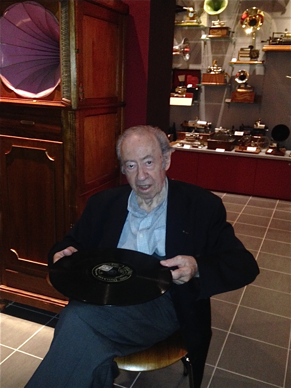 Daniel Marty au Phono Museum Paris