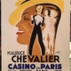 Affiche de Maurice Chevalier dans la revue "Paris en joie" du Casino de Paris